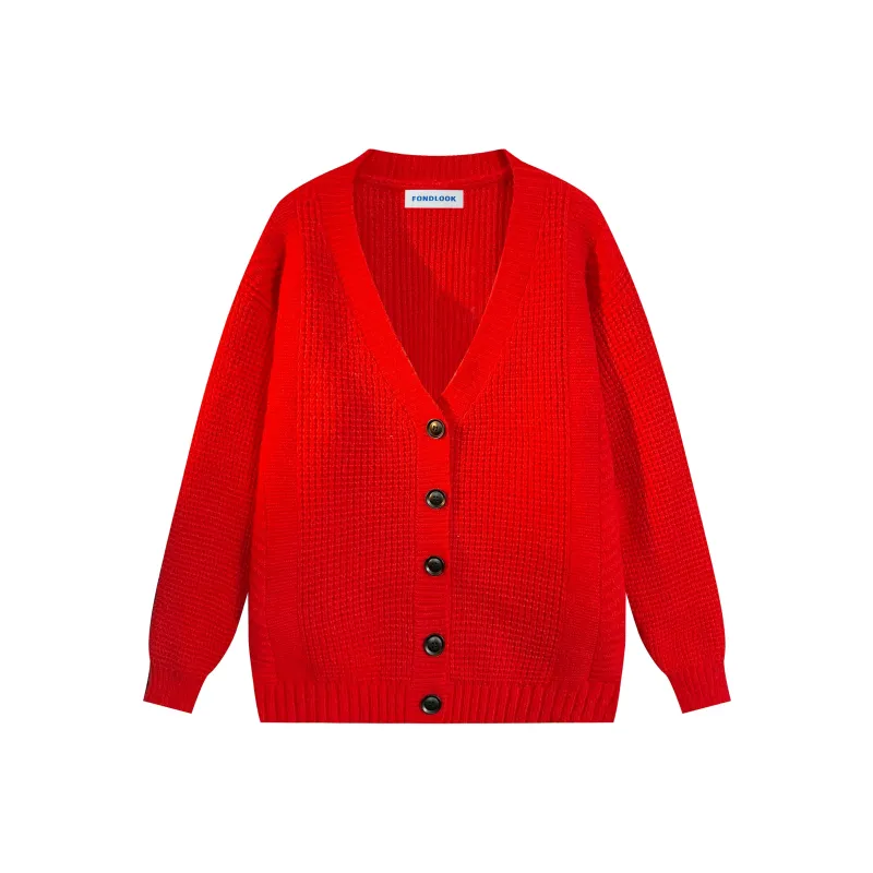 FONDLOOK Sweaters Unisex-10