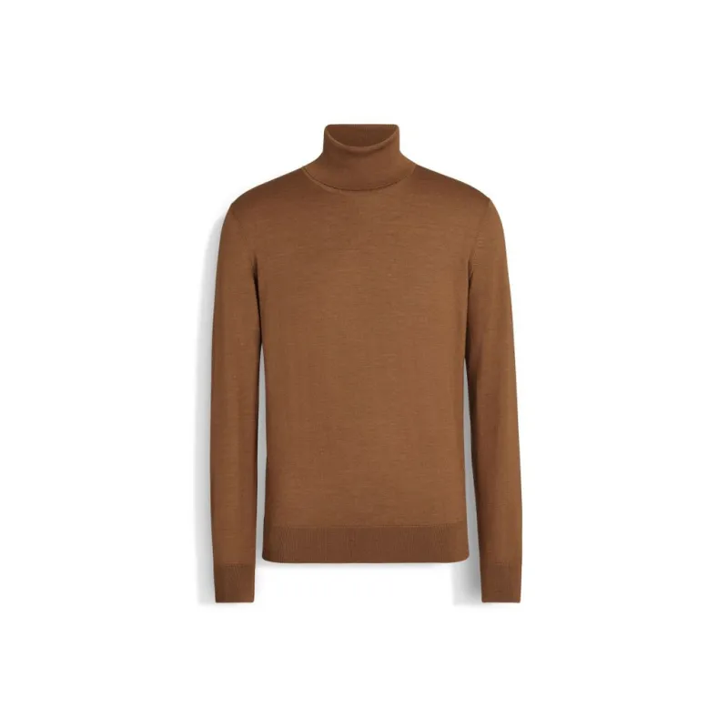 Zzegna Roll Neck Knit Jumper-0