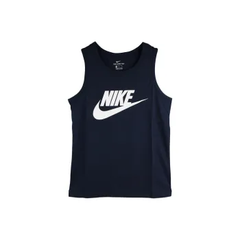 Nike Tank Tops Men Dark Blue