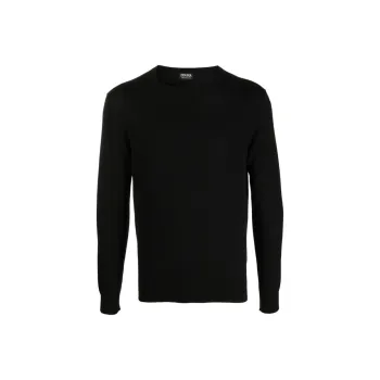 Zzegna Sweaters Men Black