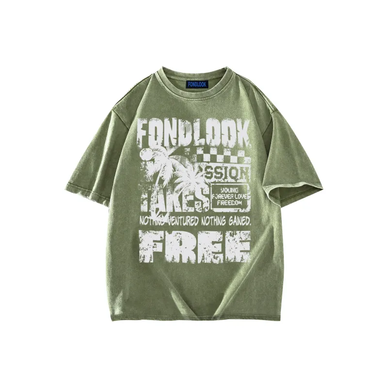 FONDLOOK T Shirts Unisex-4