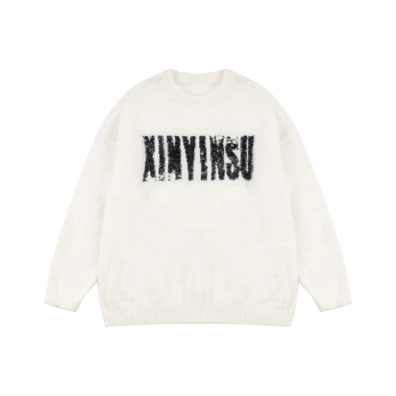 XINYINSU 24FW Sweater Unisex Black-2
