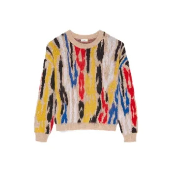 SAINT LAURENT Cashmere Sweaters Men Multicolor