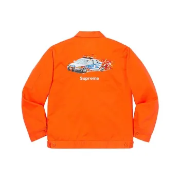 Supreme Cop Car Embroidered Jacket