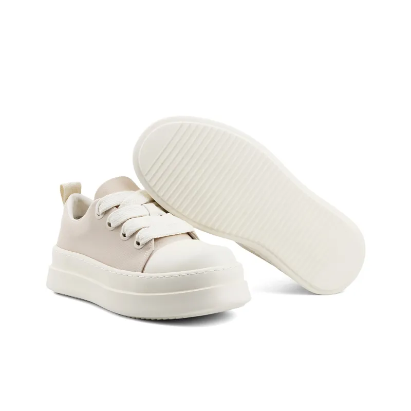 Daying Breathable Lightweight Height Increasing Low Top Canvas Shoes Men's-5
