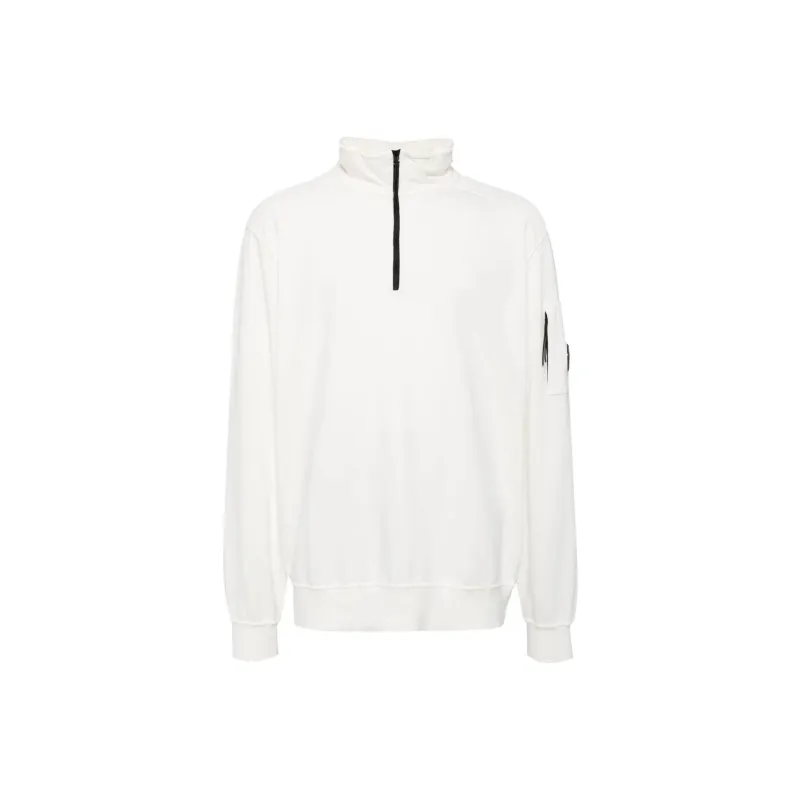 C.P. Company Light fleece Half zip Sweatshirt-0