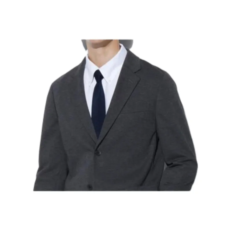 UNIQLO Business Suit Unisex Dark Gray-3