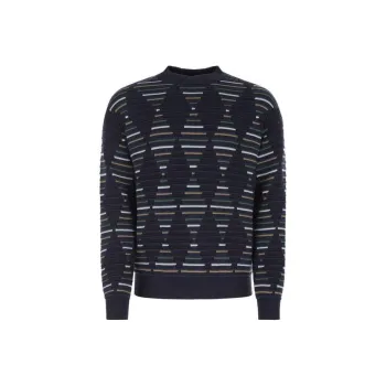 GIORGIO ARMANI Jacquard Crewneck Jumper