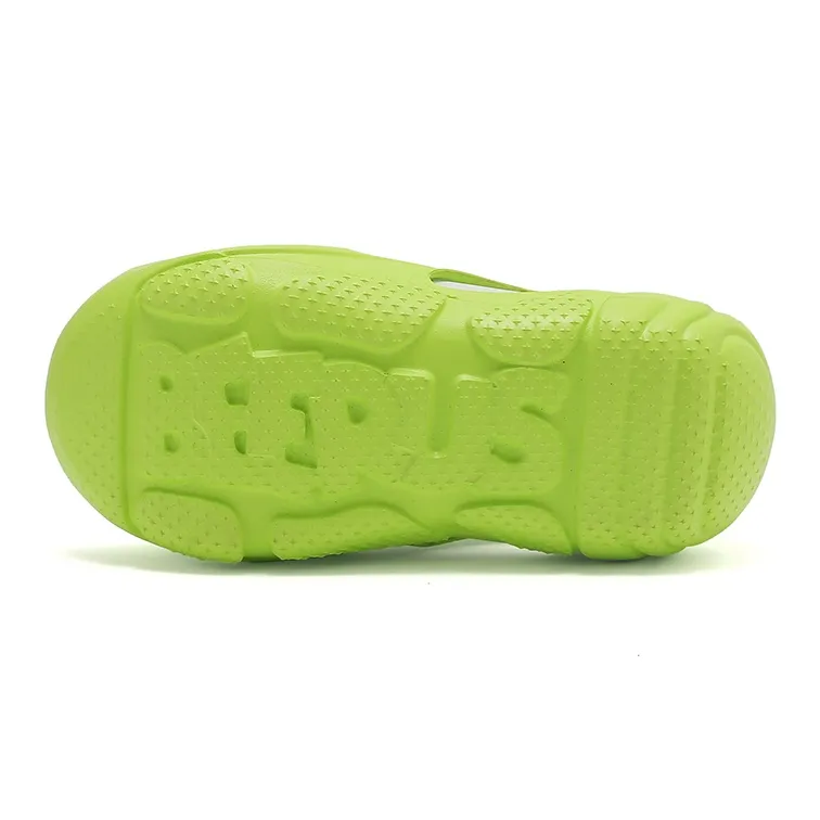 Beerus Squashy And Bouncy Feeling EVA Home Slippers Green White-2