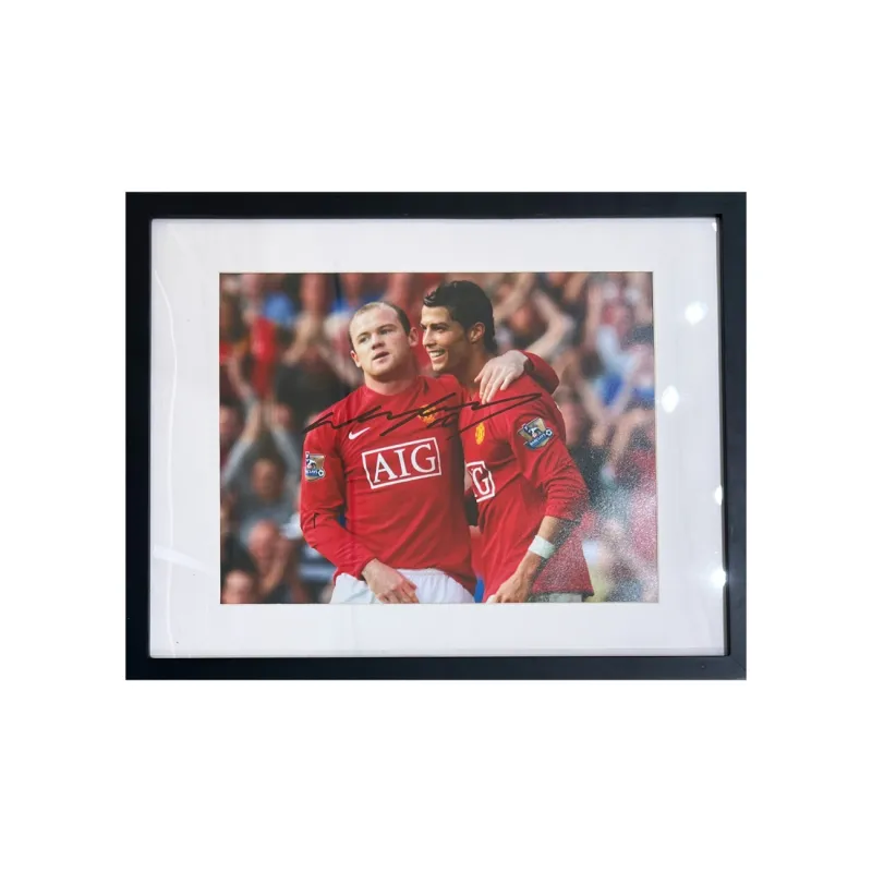 ICONS.com Manchester United Team Photo Outer Frame Size  38.6x48.6cm Men's-0