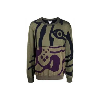 KENZO Sweaters Men Green