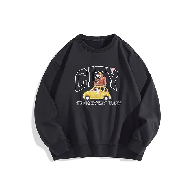 PEACEBIRD MEN x ZOLA Sweatshirt Men's Black Batch 1-0