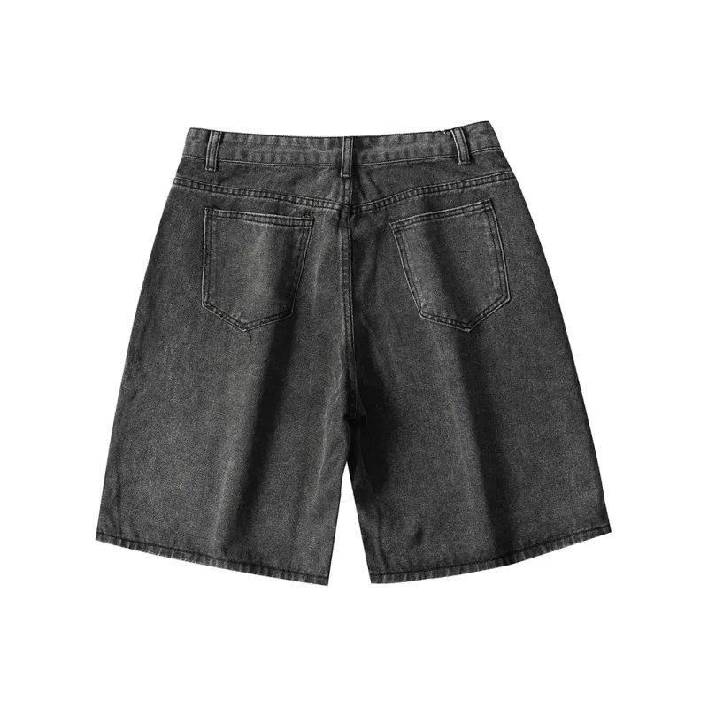 AMBER LIGHT Denim Shorts Unisex-3