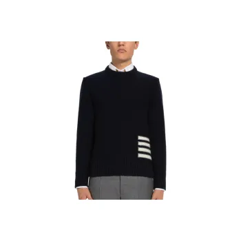 THOM BROWNE 4 Bar Crewneck Sweater