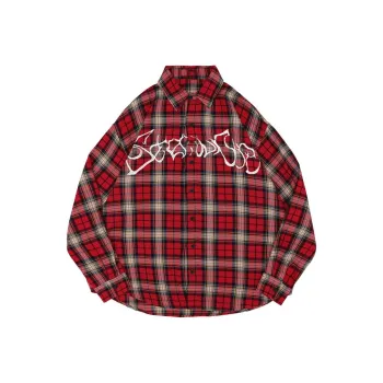 KIRHNE Shirts Unisex Red