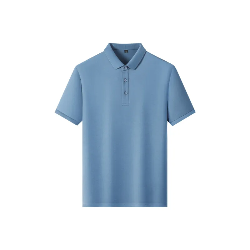 H YXIANG Polo Shirts Men-4