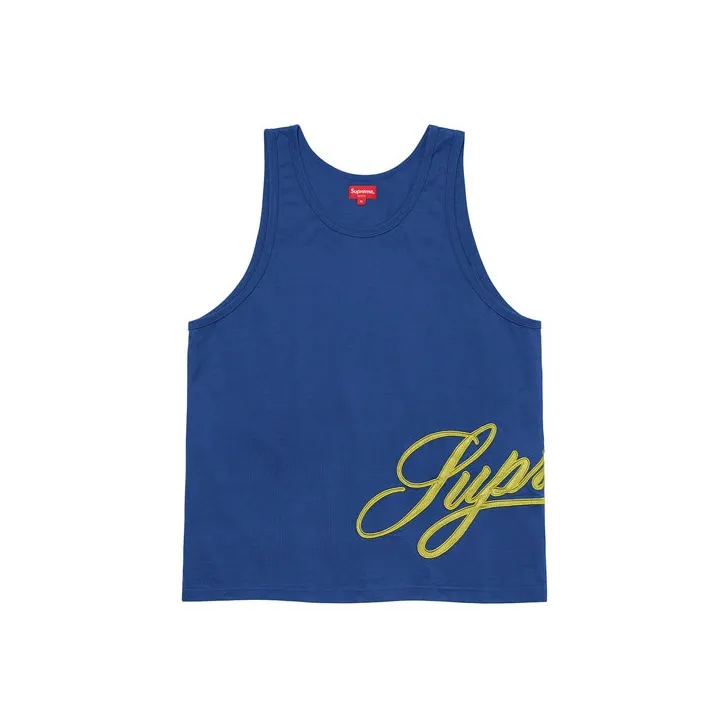 Supreme Mesh Script Tank Top-8