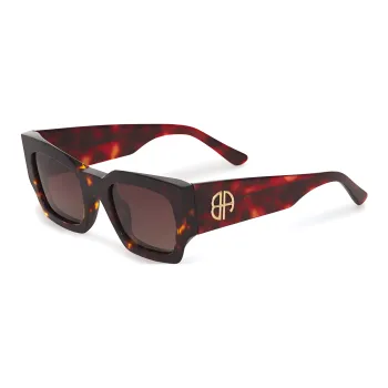 Anine Bing Indio Rectangle-frame Sunglasses