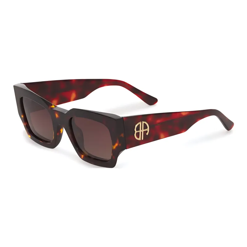 Anine Bing Indio Rectangle-frame Sunglasses-0