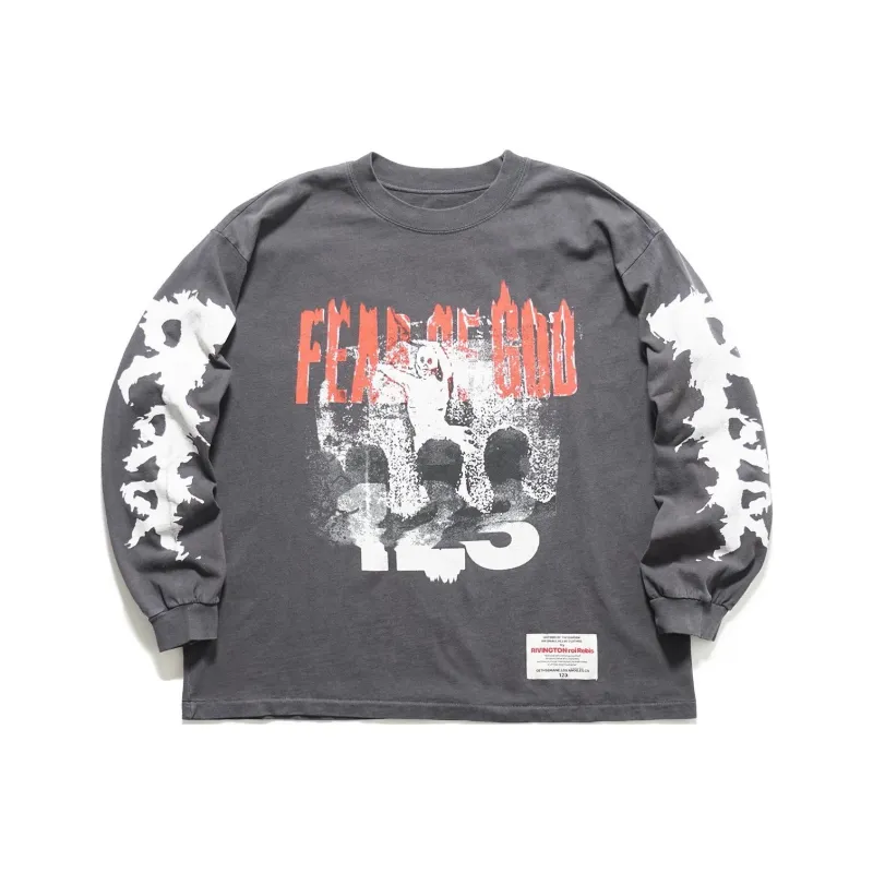 RRR 123 X Fear Of God Look It´s The Enemy Sweatshirt-0