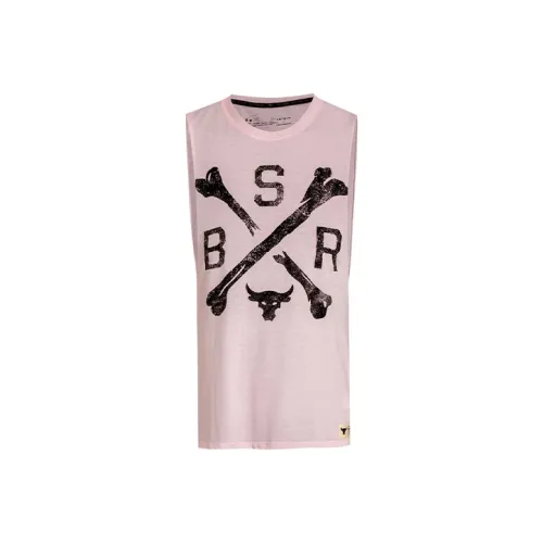 Under Armour Project Tank Tops Men Pink