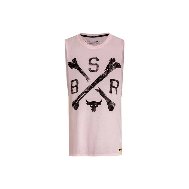 Under Armour Project Tank Tops Men Pink-0