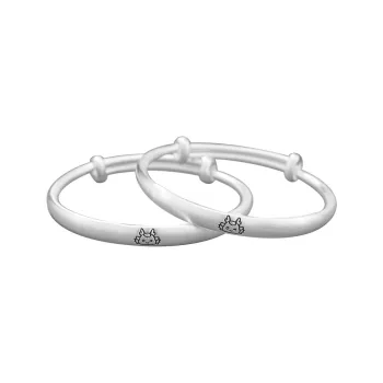 Silver Place 999 Fine Silver Sterling Silver Bracelets Kids'