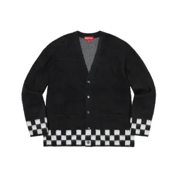 Supreme Brushed Checkerboard Cardigan