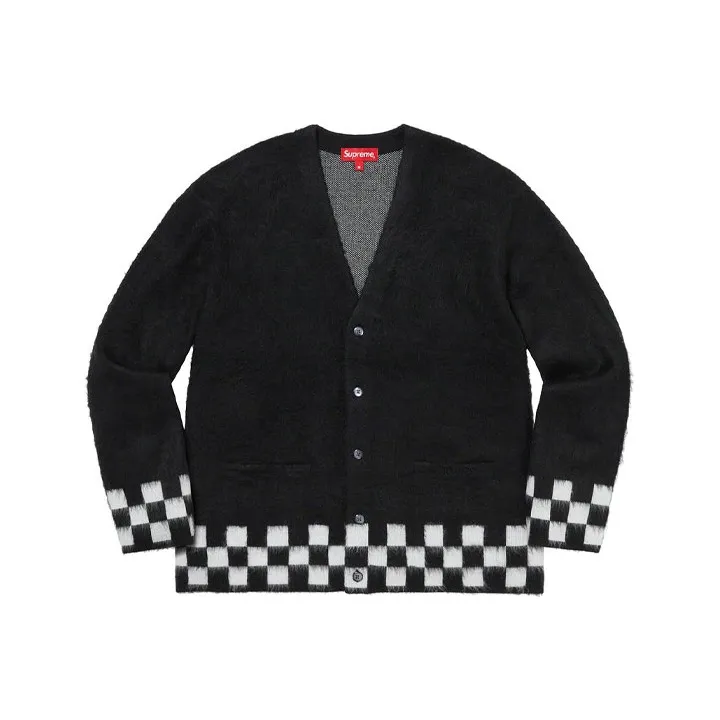 Supreme Brushed Checkerboard Cardigan-1