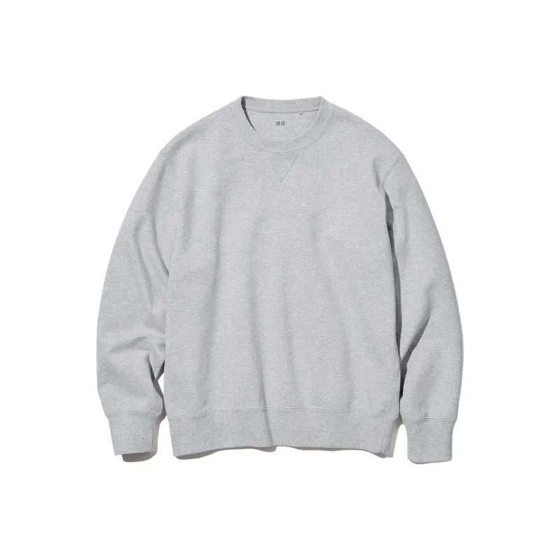 UNIQLO Sweatshirt Unisex Sky Gray-0