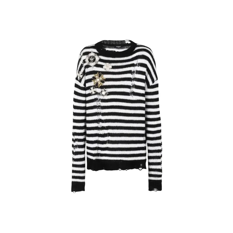 BALMAIN Sweaters Men White-0