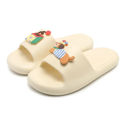 MINISO White Victoria Secret Slides
