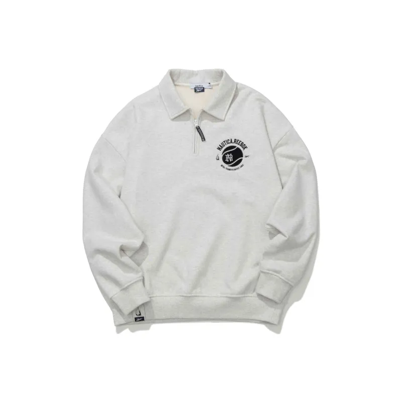 Nautica White Sail Sweatshirt Men's-0