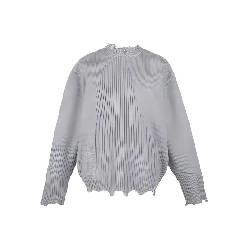 C2H4 Arc Sculpture Knit Sweater-2
