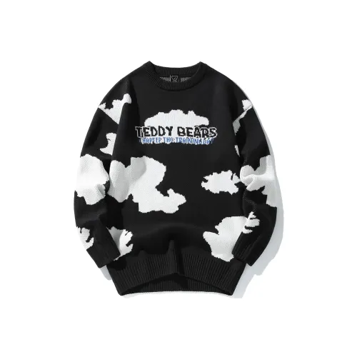 The Secret Order Of The Teddy Bear Sweaters Unisex Black