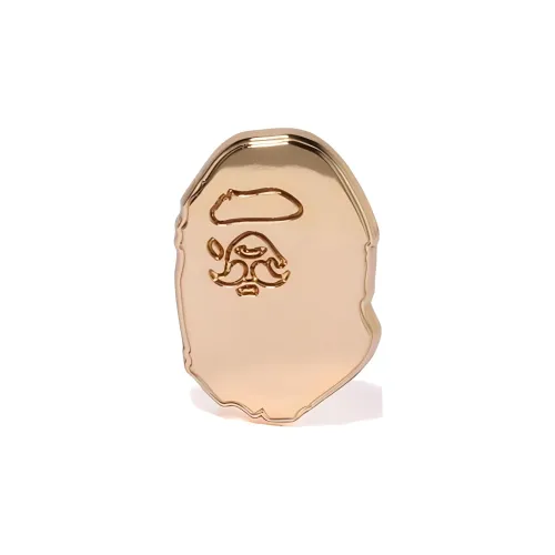 A BATHING APE Brooches Men's Gold/Silver