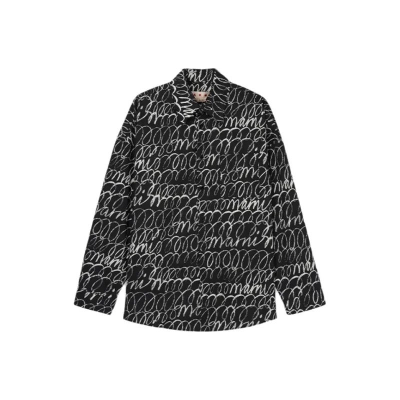 MARNI Shirts Men Black-0