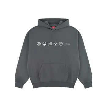 OCCUPY Sweatshirt Unisex Gray Blue