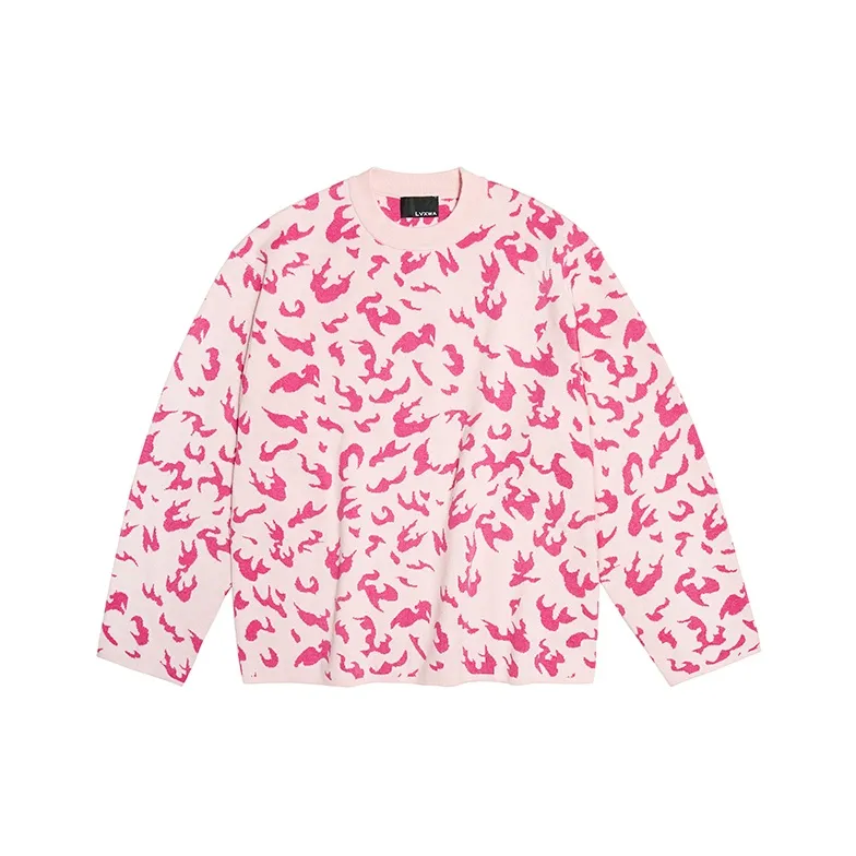 LVXWA Sweaters Unisex Pink-0