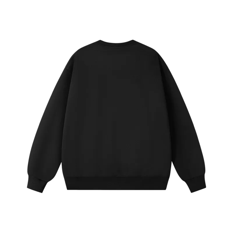 BaiYuan Trousers Sweatshirt Unisex Black-0