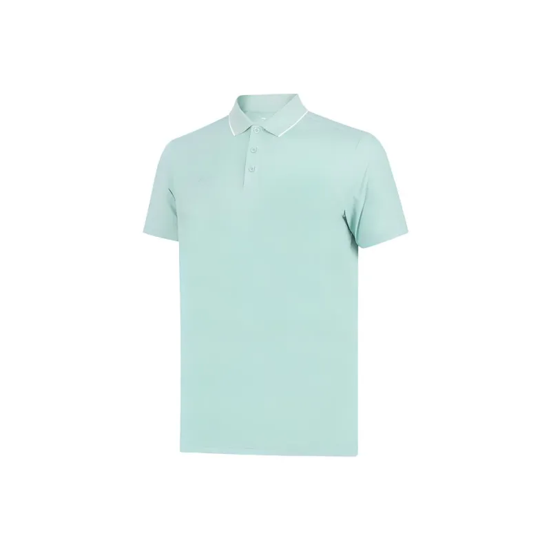 LiNing Polo Shirt Men's Light Turquoise-0