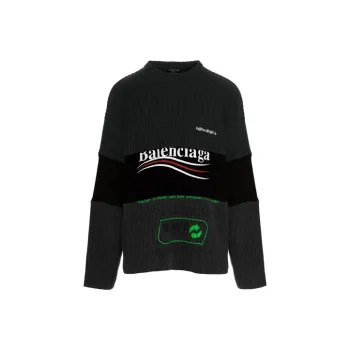 Balenciaga Sweaters Men Black