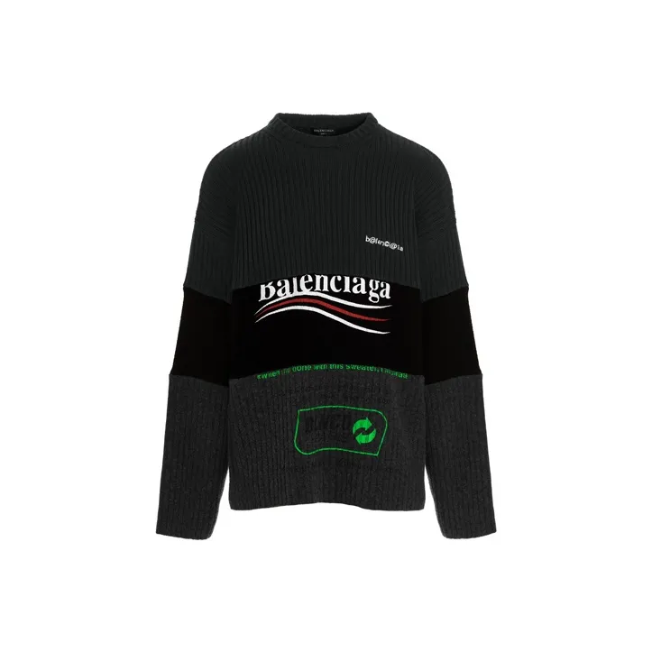 Balenciaga Sweaters Men Black-0