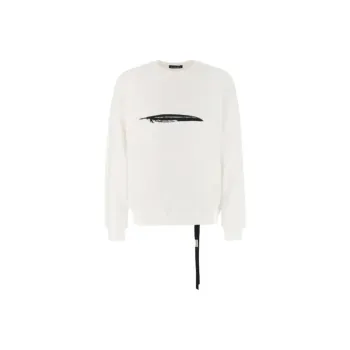 Ann Demeulemeester Motif Printed Crewneck Sweatshirt