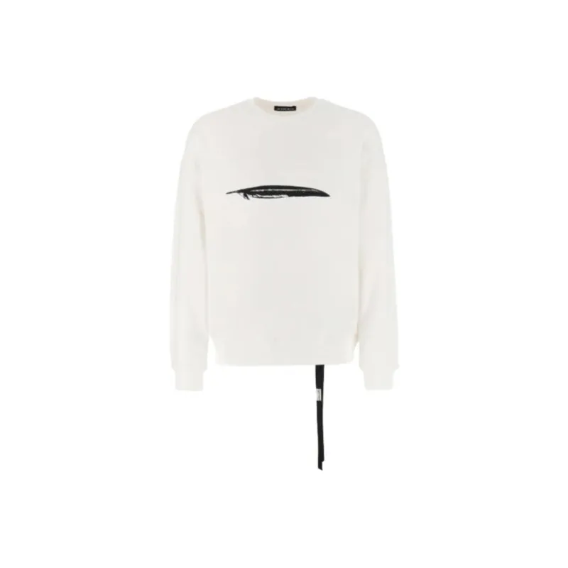 Ann Demeulemeester Motif Printed Crewneck Sweatshirt-0