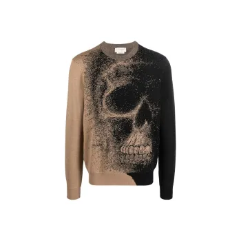 Alexander McQueen Sweaters Men Beige