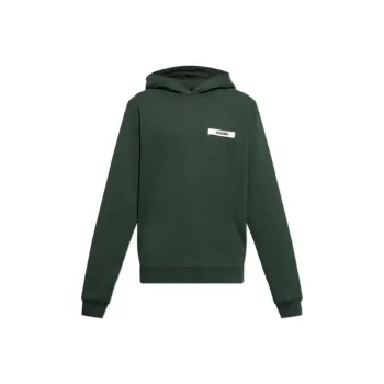 Jacquemus Logo Patch Long Sleeved Hoodie
