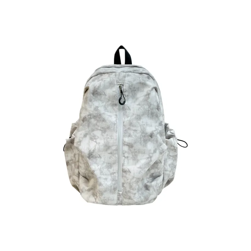 GEERDUN Nylon Backpack Unisex Ecru/Black/Burgundy/Khaki-0