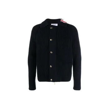 THOM BROWNE Sweaters Men Marine Blue