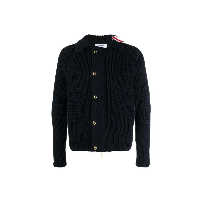 THOM BROWNE Sweaters Men Marine Blue-0